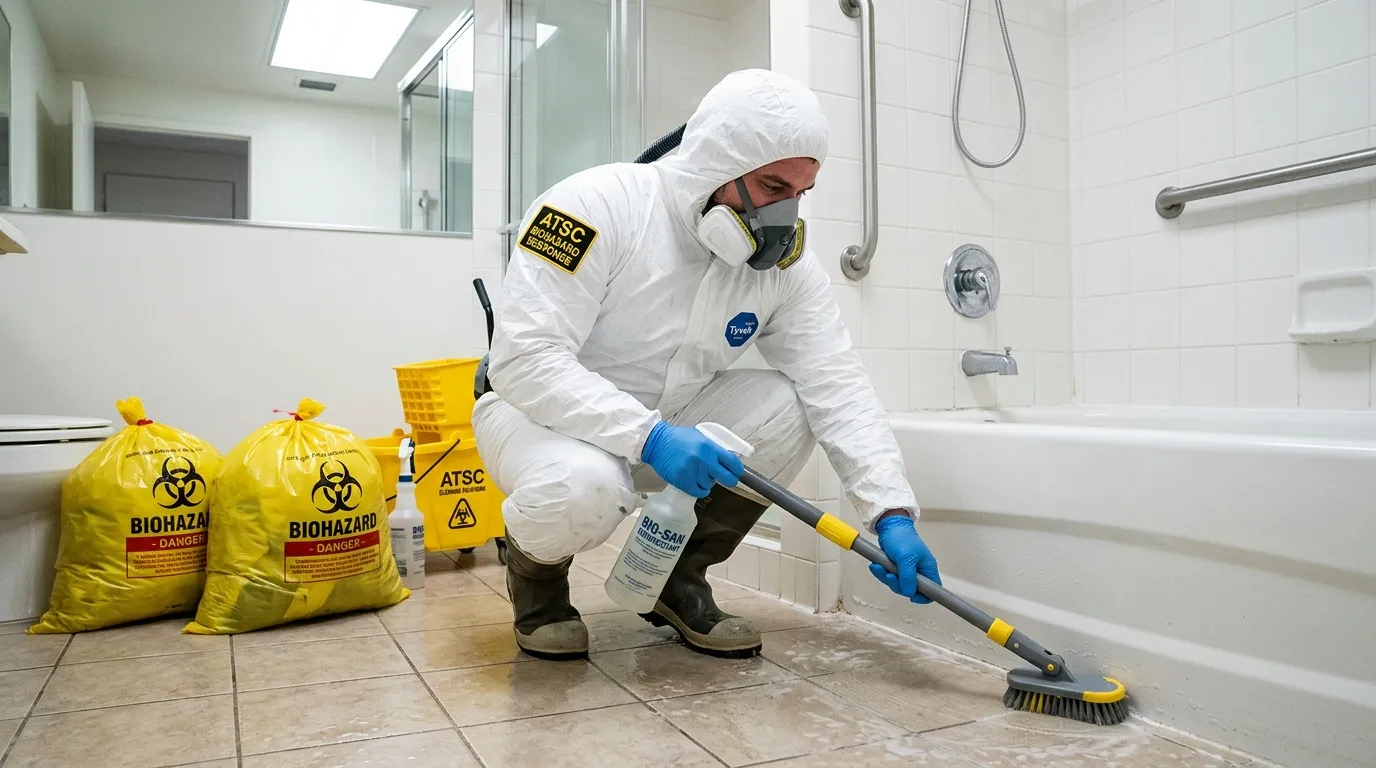 Decontamination equipment deployed for Blood Cleanup in Tellico Village